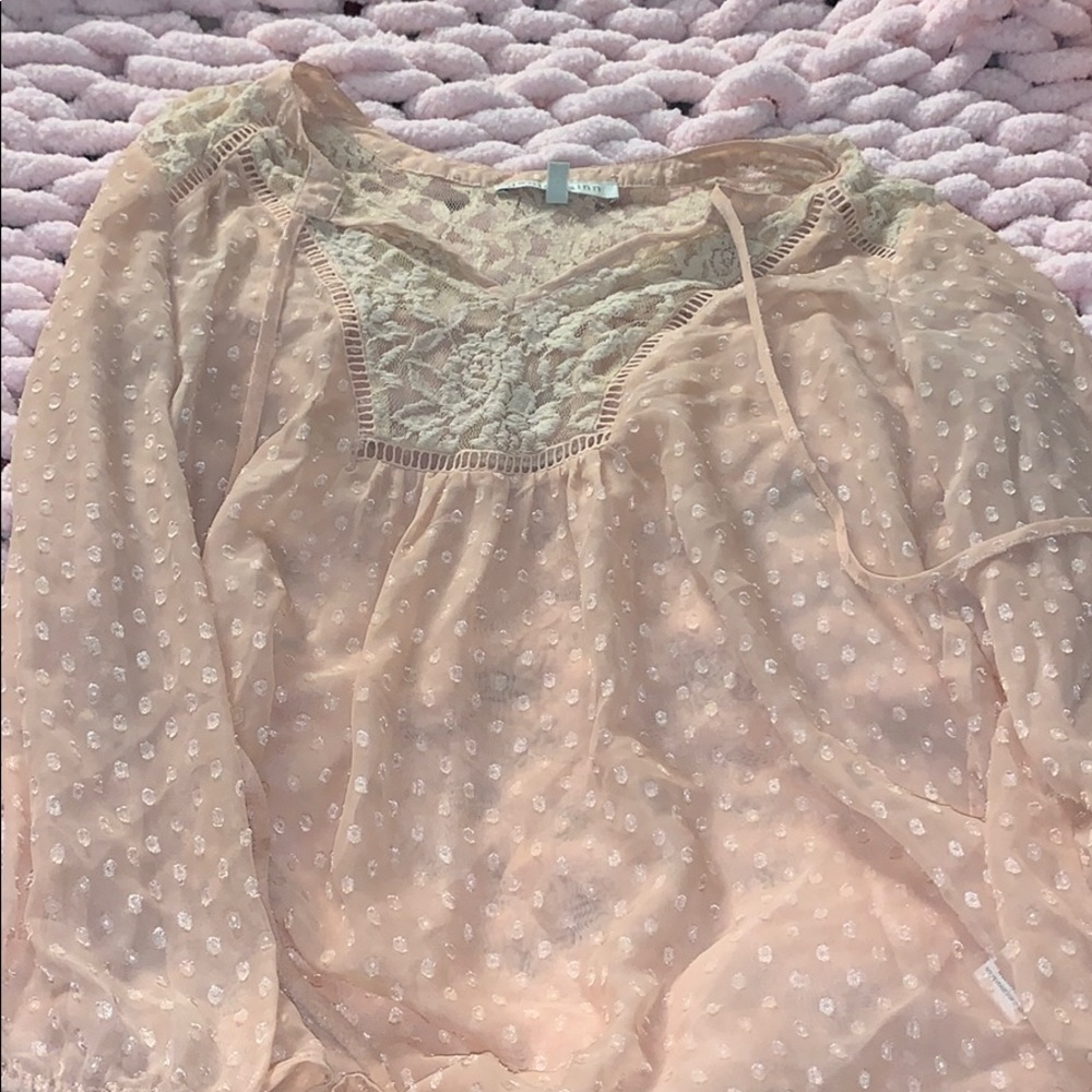 Long sleeve blouse